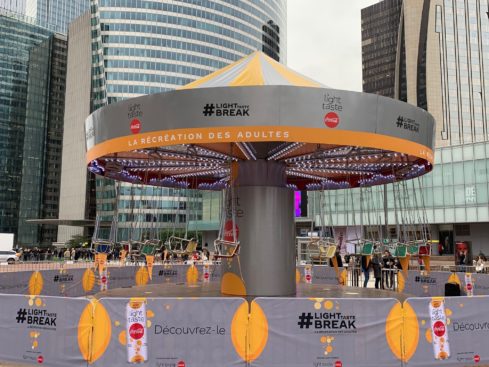 Manège parvis de la défense