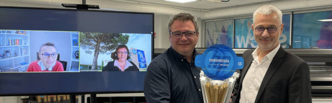 Euromedia élu « Meilleur distributeur HP Latex France » pour la 3ème année consécutive