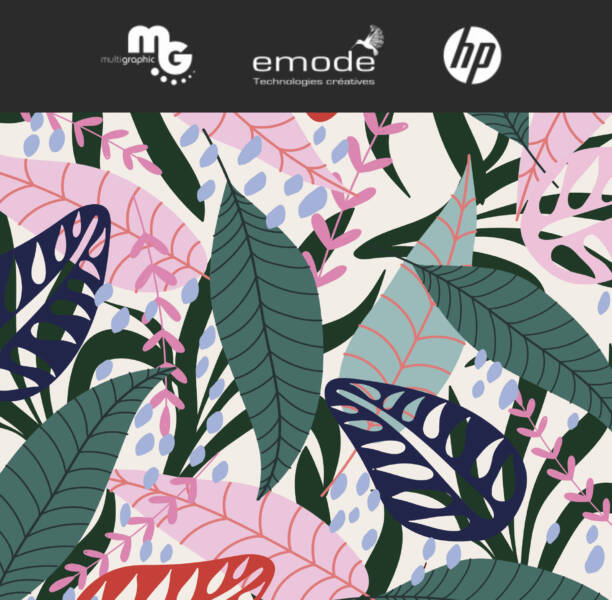 Impression textile : HP et MultiGraphic soutiennent la jeune création